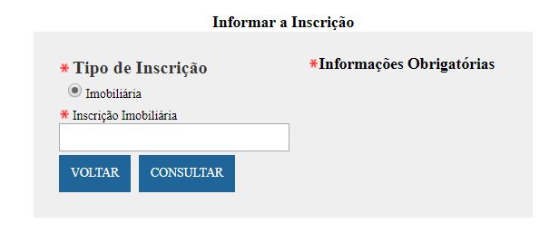 Emissão da 2ª via IPTU Carapicuíba 2021