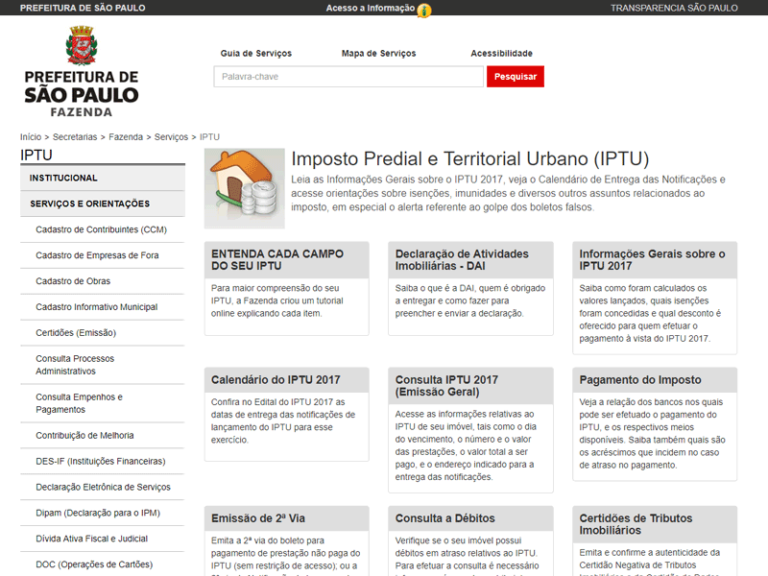 IPTU 2024 SP São Paulo → Valor, Consulta, Pagamento, 2 VIA【AQUI】